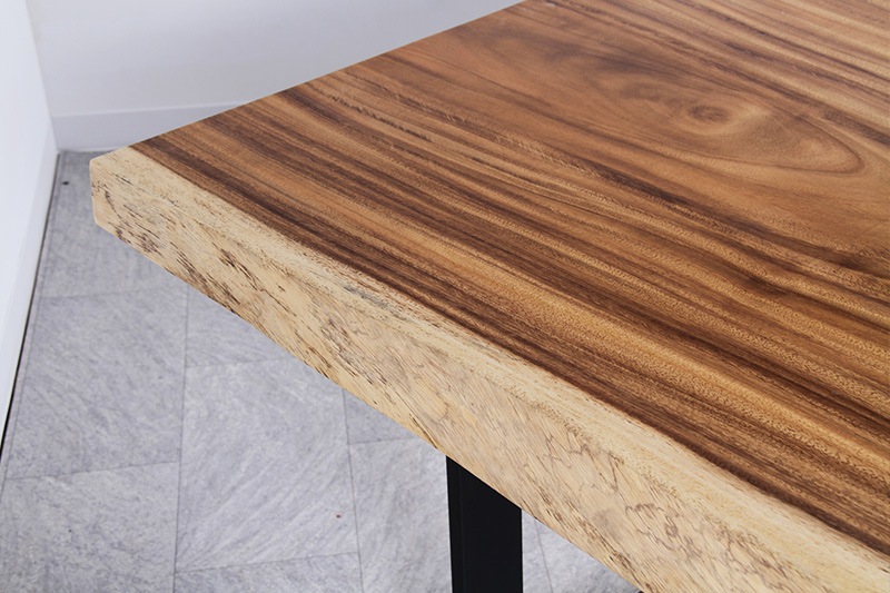 モンキーポッド 1枚板 ウレタン仕上げ 4人掛け