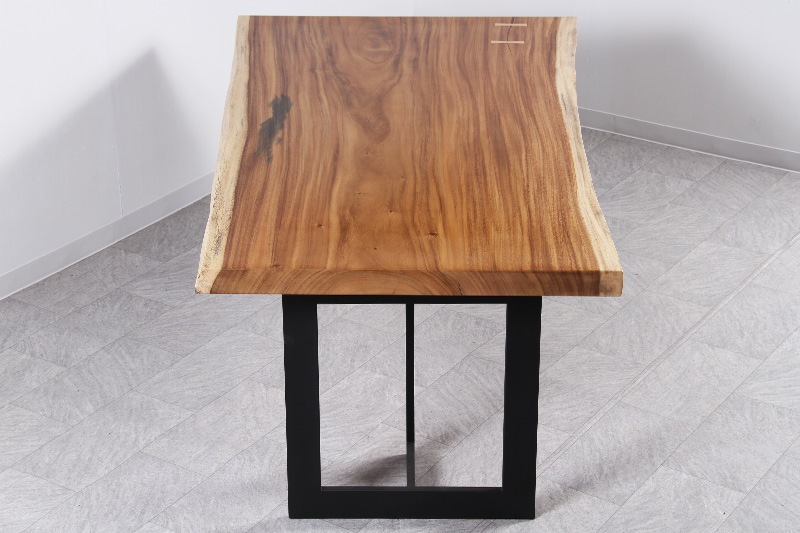 モンキーポッド 1枚板 ウレタン仕上げ 4人掛け