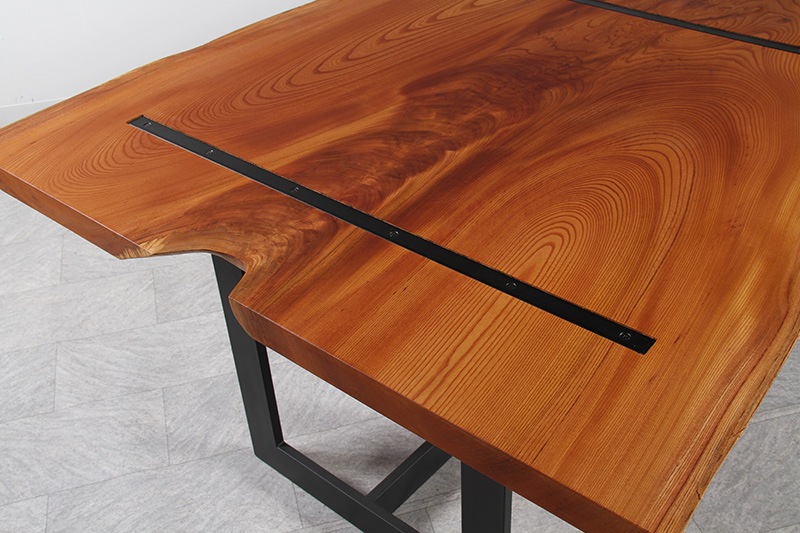 欅(けやき) 1枚板 オイル仕上げ 6人掛け