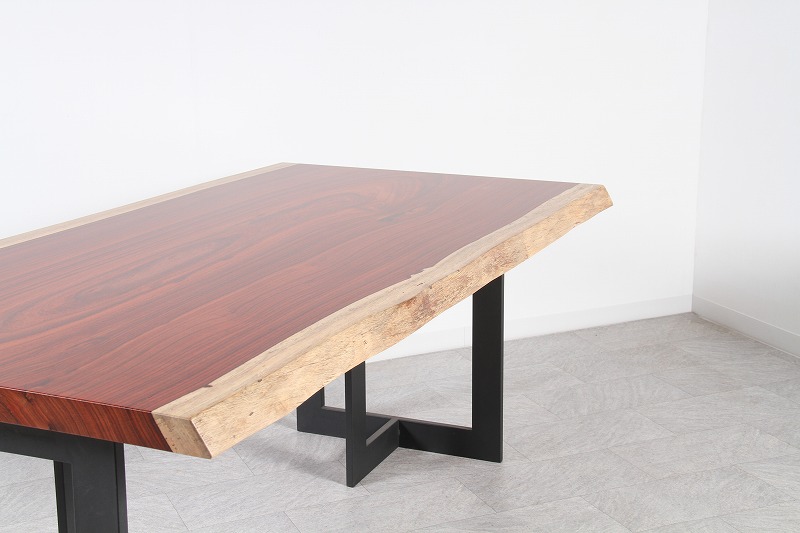 パドック 1枚板 ウレタン仕上げ 4人掛け