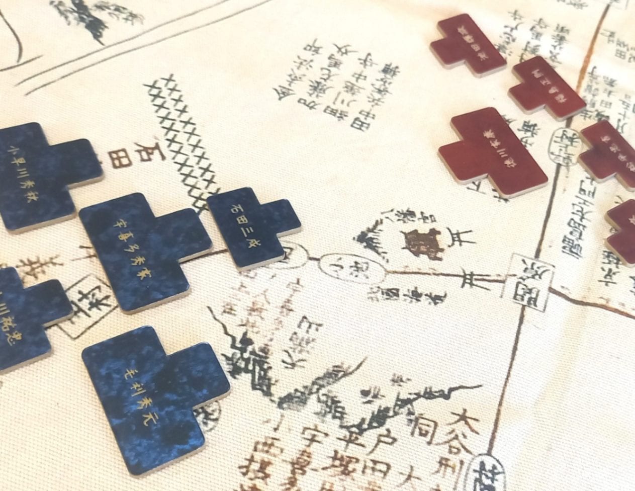 東京国立博物館所蔵 関ヶ原合戦布陣図のデスクマット | 雑貨