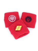 家紋リストバンド【2.エンジ】