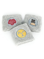 家紋リストバンド【12.グレー】