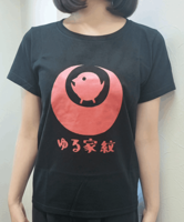 ゆる家紋Tシャツ