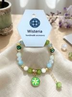 Wisteria  天然石ブレスレット