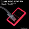 �ǥ奢��USB�ݡ��� �ȥ西���ѥ�����2 VALENTI �������ƥ� PD3.0 QC3.0�б� USB-02