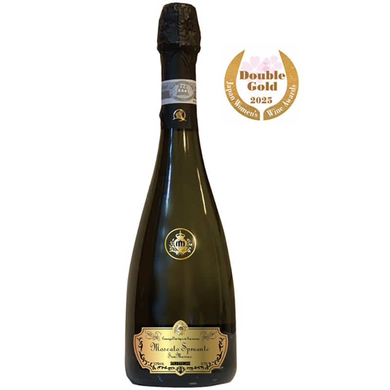 『SAKURA AWARDS 2025』<br>ダブルゴールドメダル受賞！<br>MOSCATO SPUMANTE