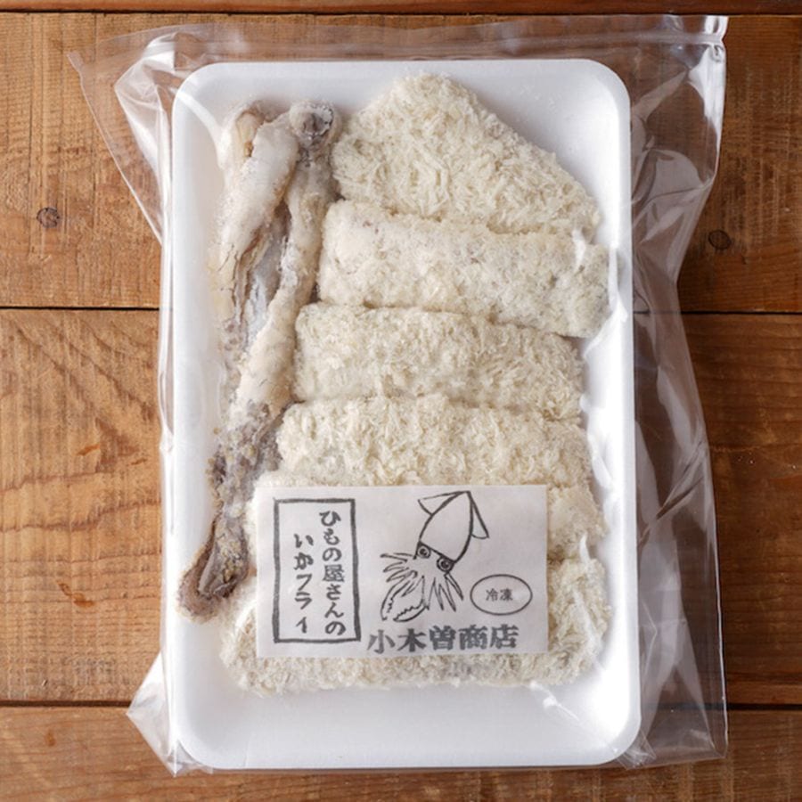 ひもの屋さんのいかフライ