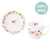 おやつセット【ギフト箱】|こども用セット商品 【割れにくい磁器食器】|子ども・キッズ食器 