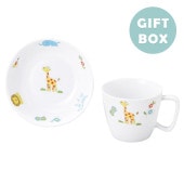 おやつセット【ギフト箱】|こども用セット商品 【割れにくい磁器食器】|子ども・キッズ食器 
