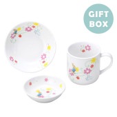 ピーターラビット TM  おやつセット【ギフト箱】|こども用セット商品 【割れにくい磁器食器】|子ども・キッズ食器 