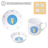 ピーターラビット TM  おやつセット【簡易梱包】|こども用セット商品 【割れにくい磁器食器】|子ども・キッズ食器 