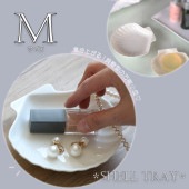 【13cmシェル小皿】|食器（陶磁器）|暮らしを彩る大人の食器具