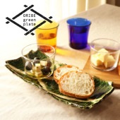 【在庫限り】27cm 洋食メニューもよく似合う！織部カラーのおしゃれな長皿|食器（陶磁器）|暮らしを彩る大人の食器具