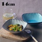 【14cm レリーフ角鉢】|食器（陶磁器）|暮らしを彩る大人の食器具