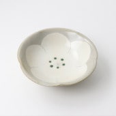 陶器 粉引 15cm鉢【白梅】|食器（陶磁器）|暮らしを彩る大人の食器具