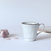 磁器 290cc マグカップ グレー|食器（陶磁器）|暮らしを彩る大人の食器具