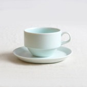 在庫限り【260ccカップ&ソーサー】ホワイト|食器（陶磁器）|暮らしを彩る大人の食器具