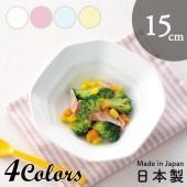 強化磁器【15cm 八角鉢】|食器（陶磁器）|暮らしを彩る大人の食器具