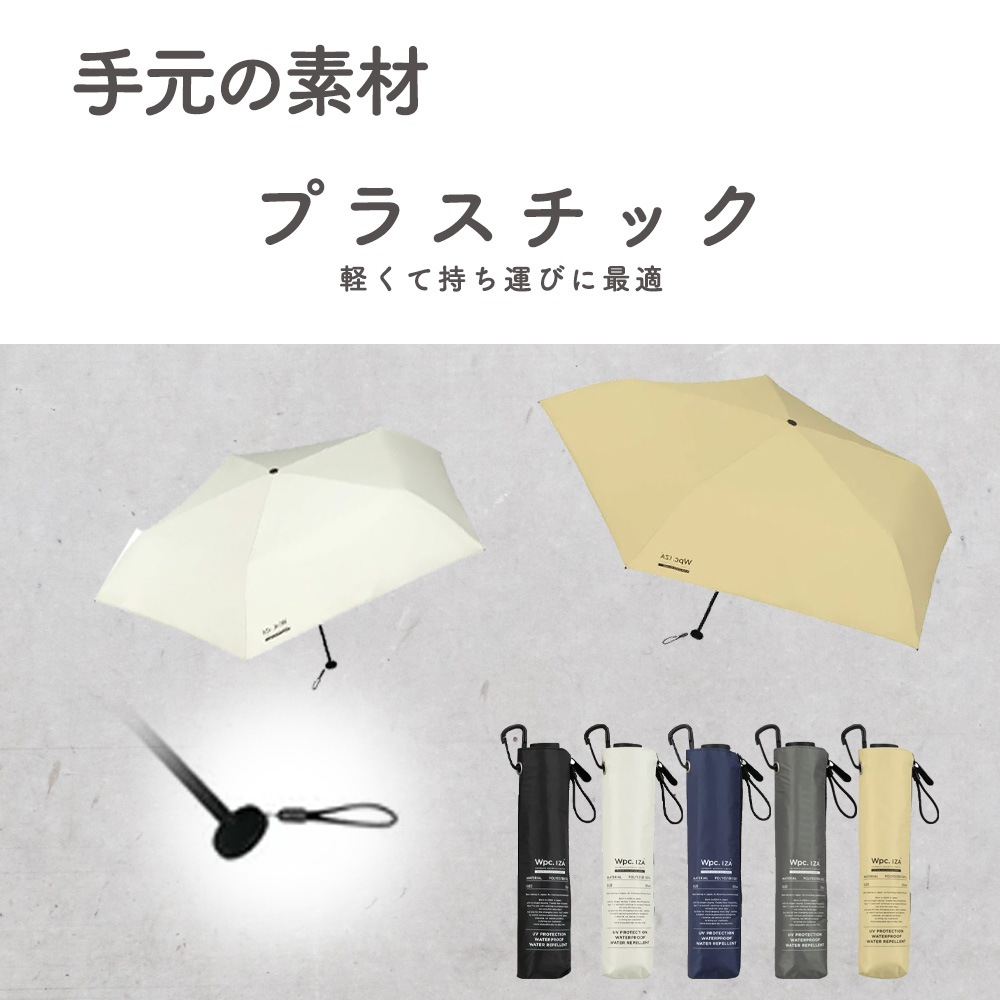 晴雨兼用傘 LIGHT&SLIM 折りたたみ傘 遮光 UV UVカット 紫外線