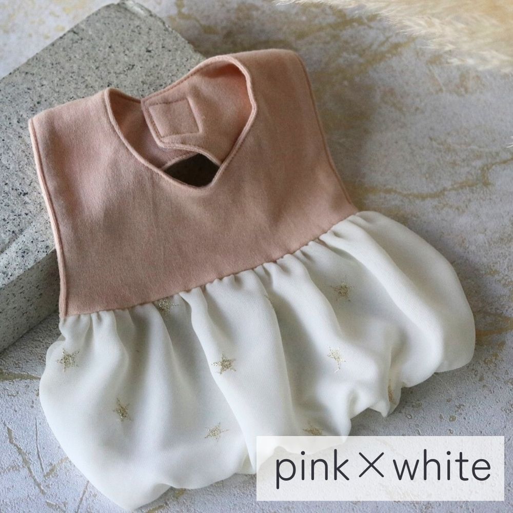 《在庫処分 半額》【日本製】おしゃれなスタイ コットン100% ラメスタースタイ Lien de famille リヤンドファミーユ 《ギフトBOX付き》キララ