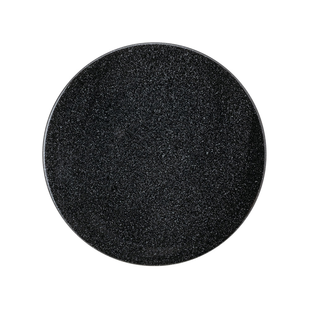 【YAMATSU STANDARD】【 ピアット 平皿 黒御影 】 25cm 22cm 19cm 17cm 皿