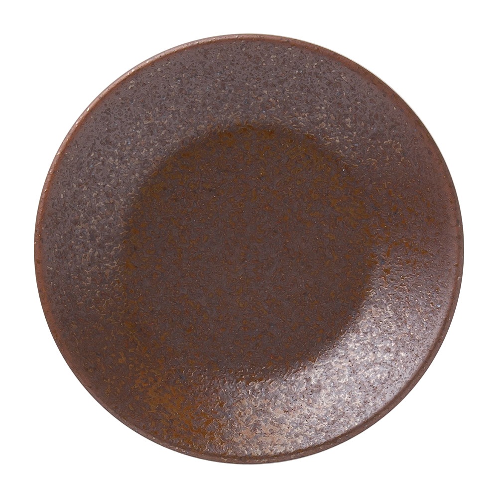 【YAMATSU STANDARD】12cm  平皿 浅皿 取り皿  サラダ 丸皿 プレート 皿 白 茶  ホワイト ブラウン  おしゃれ 収納 カフェ食器 シンプル 美濃焼 磁器 ポーセラーツ BPAフリー ギフト 業務用 軽い 日本製