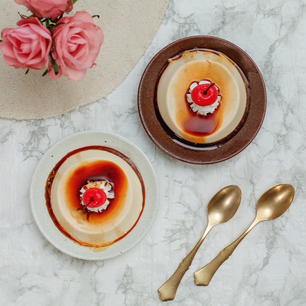 【YAMATSU STANDARD】12cm  平皿 浅皿 取り皿  サラダ 丸皿 プレート 皿 白 茶  ホワイト ブラウン  おしゃれ 収納 カフェ食器 シンプル 美濃焼 磁器 ポーセラーツ BPAフリー ギフト 業務用 軽い 日本製