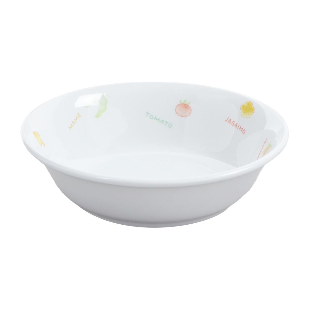 【12.8cm小さめ深皿】 強化磁器 サラダやフルーツの盛り合わせにおすすめ！