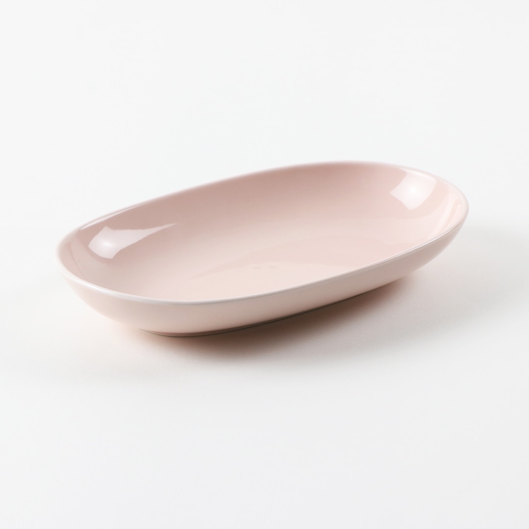 強化磁器 19cm 楕円皿 | 子ども・キッズ食器 ,割れにくい子ども