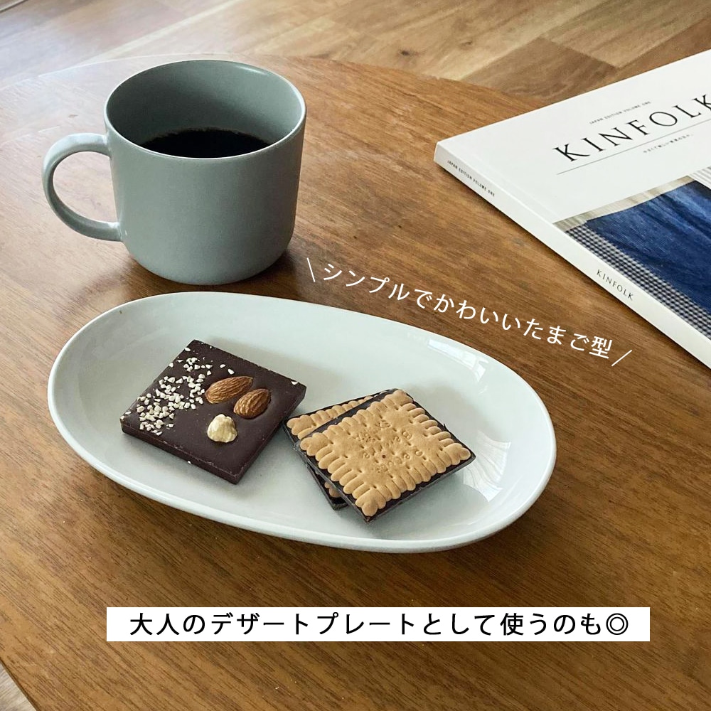 強化磁器 19cm 楕円皿