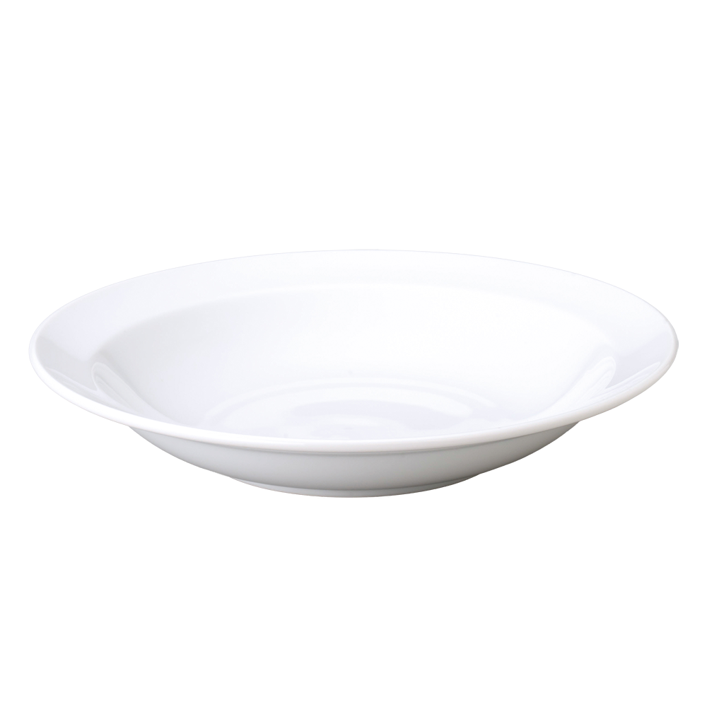【YAMATSU STANDARD】【 リムシェイプ 深皿 ホワイト 】 23cm 24.5cm 21cm 深皿