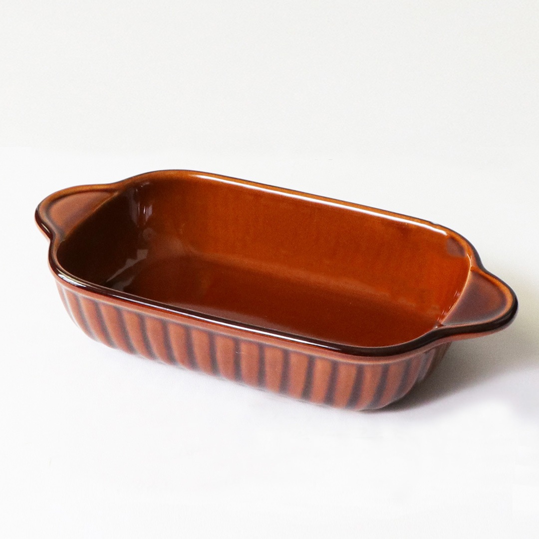 【22cm 長角グラタン皿】