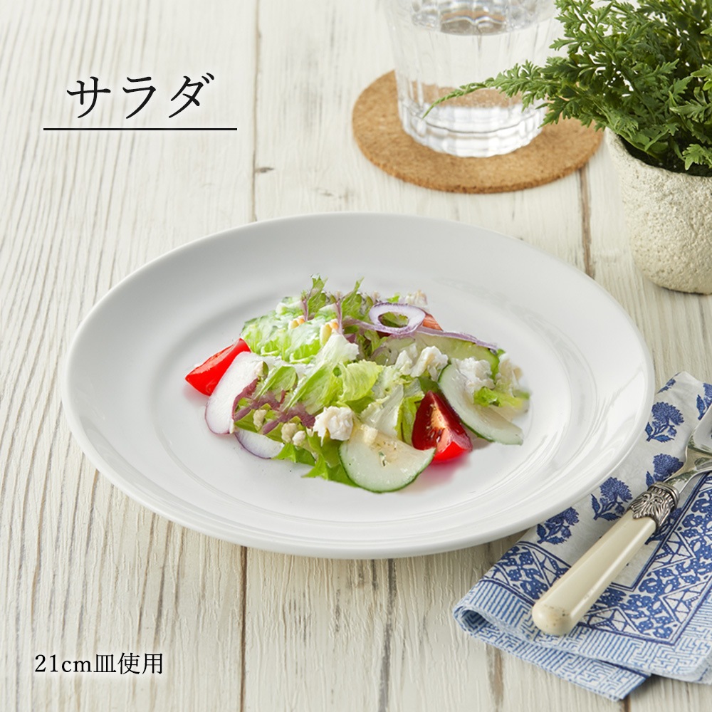 【YAMATSU STANDARD】【 スパツィオ 丸皿 ホワイト 】 27cm 24cm 21cm 19cm 17cm 皿