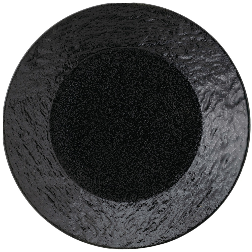 【YAMATSU STANDARD】【 ペトラSX 平皿 黒耀 】 27cm 25cm 22cm 20cm 17cm 15cm 13cm 皿