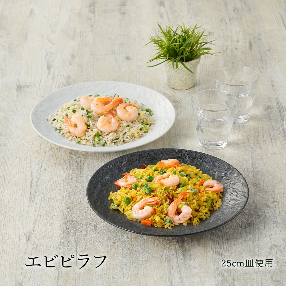 【YAMATSU STANDARD】【 ペトラSX 平皿 黒耀 】 27cm 25cm 22cm 20cm 17cm 15cm 13cm 皿