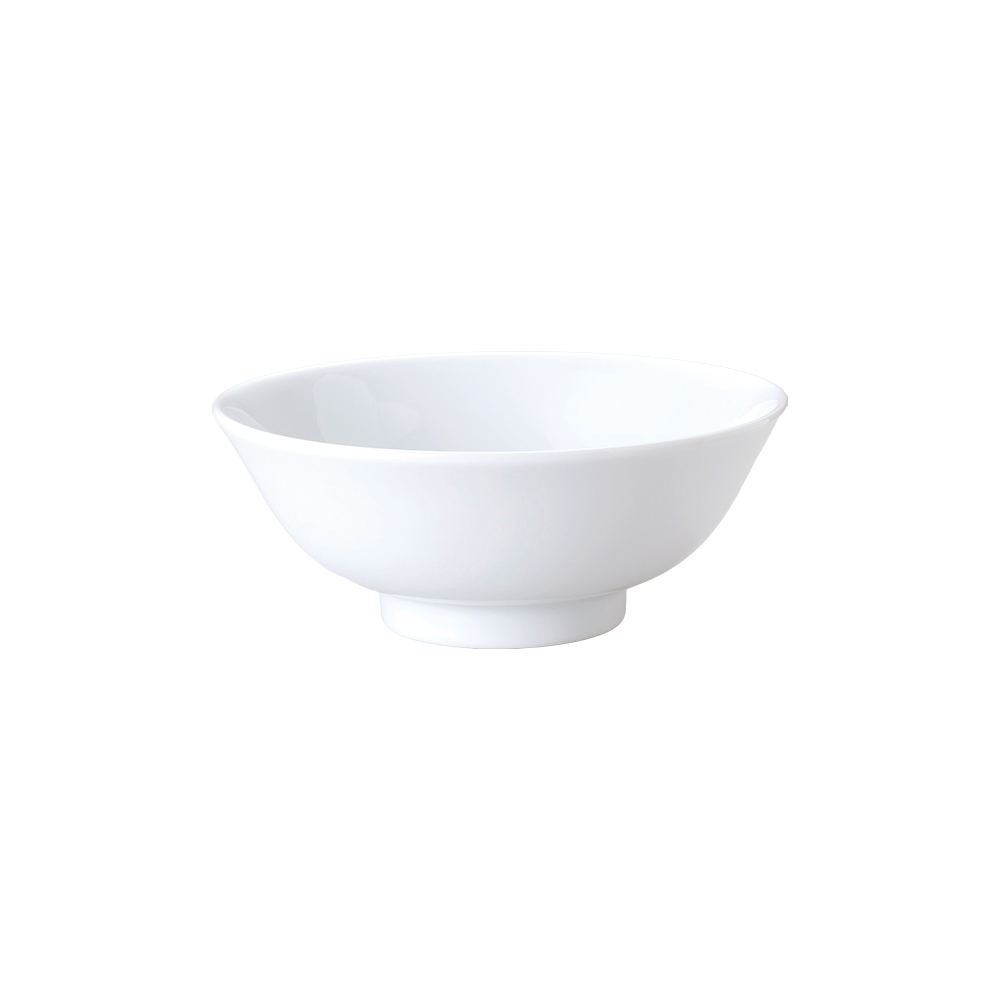 【YAMATSU STANDARD】【 白中華 反高台丼 ホワイト 】 23cm 22cm 21cm 20cm 丼