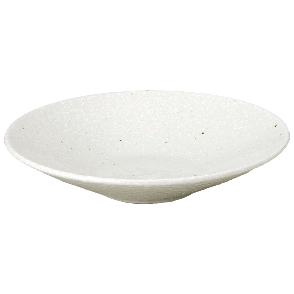 【YAMATSU STANDARD】17cm 深皿 小皿 取り皿 サラダ 丸皿 皿 白 茶 ホワイト ブラウン おしゃれ 収納 カフェ食器 シンプル 美濃焼 磁器 ポーセラーツ BPAフリー ギフト 業務用 軽い 日本製