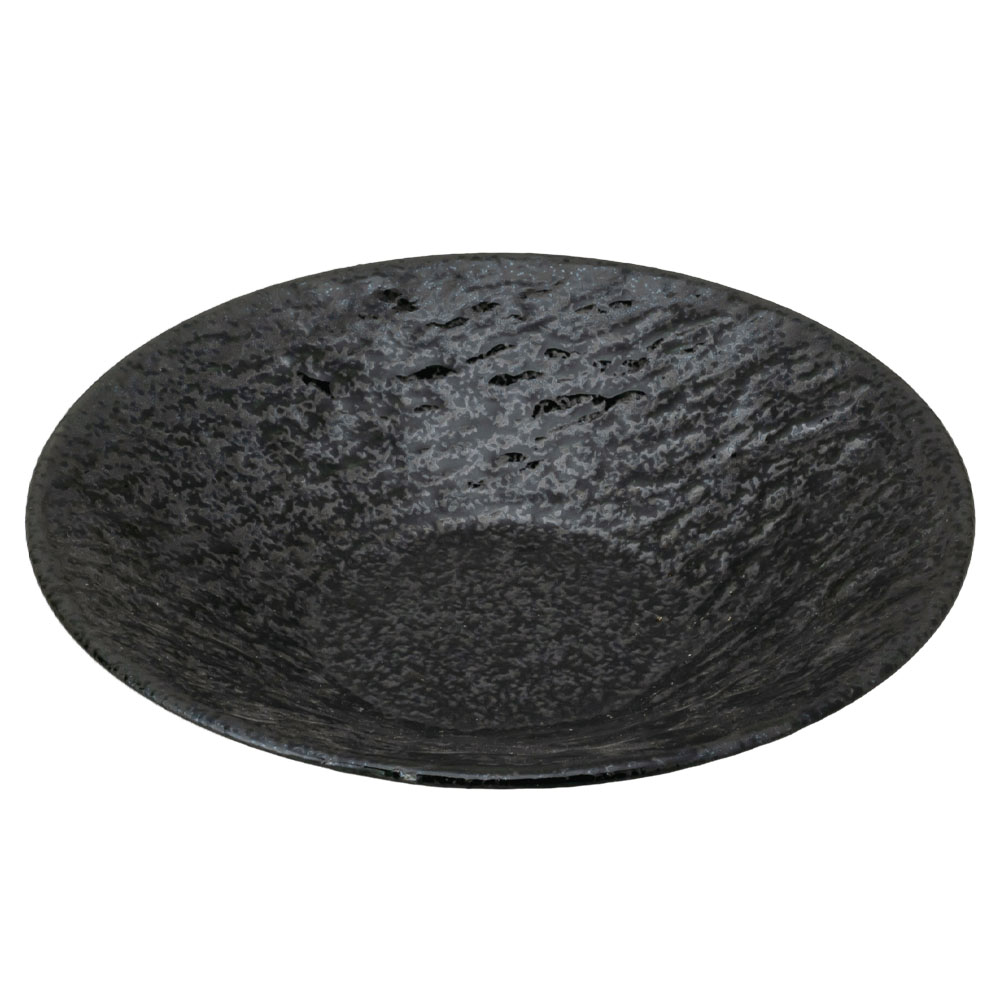 【YAMATSU STANDARD】【 ペトラSX-F 深皿 黒耀 】 28cm 25cm 22cm 18cm 15cm 11cm 16cm 深皿
