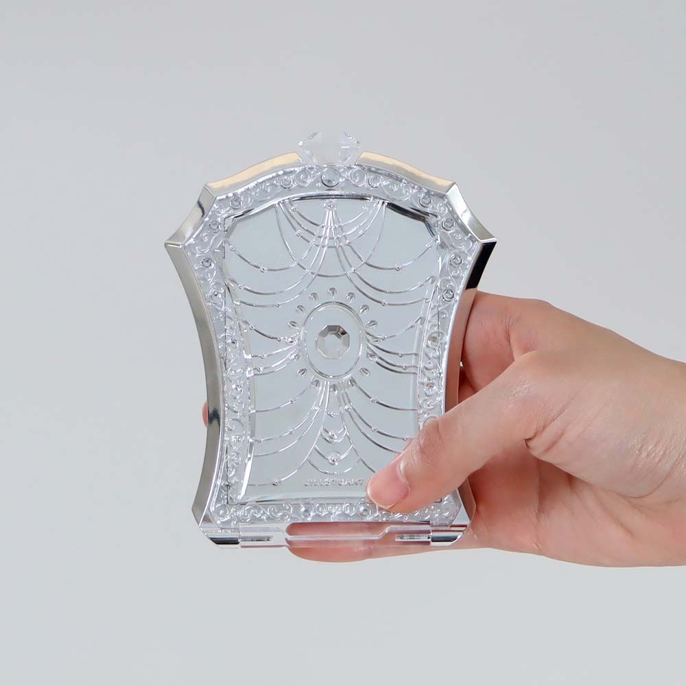 ジルスチュアート コンパクトミラー ミラー 鏡 持ち歩き キラキラ 綺麗 宝石 ダイヤモンド 輝き プレゼント 上品 スタンディングミラー かわいい デパコス 自立 コンパクト ギフト