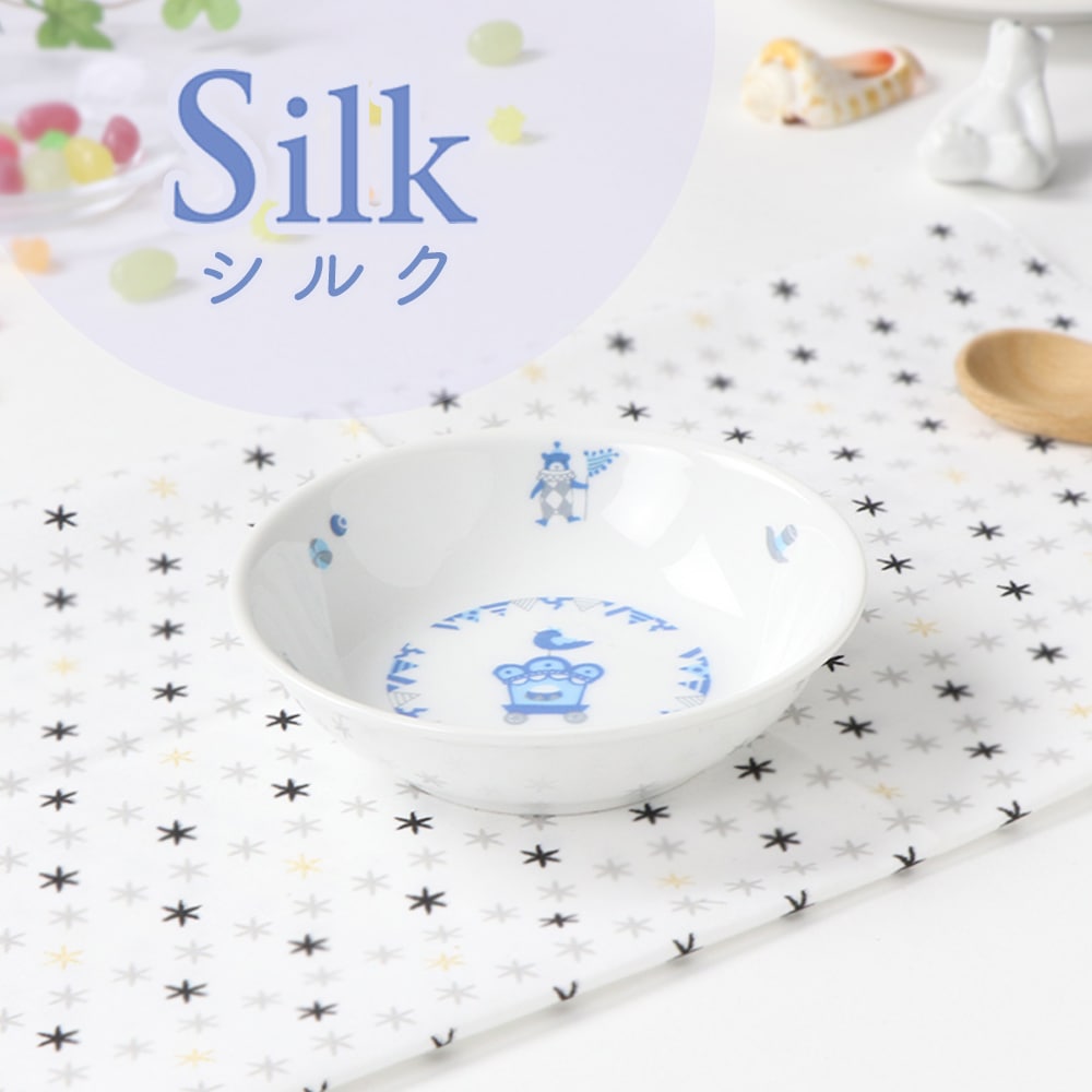 ★数量限定 お得なアウトレット品★ 割れにくい強化磁器製 こども用豆皿【9.8cm】