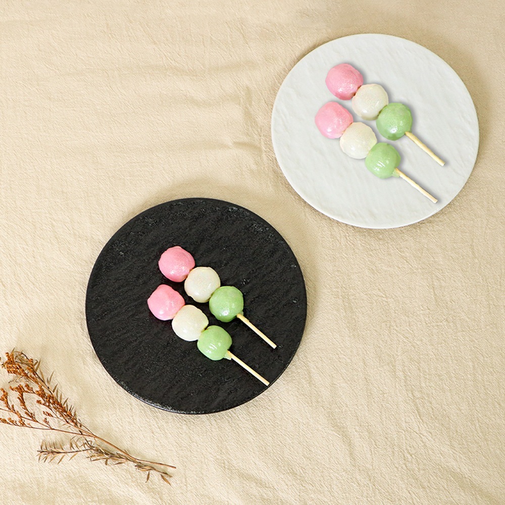 【YAMATSU STANDARD】12cm 小皿 副菜 取り皿 おつまみ おやつ 丸皿 プレート 皿 白 黒 ホワイト ブラック おしゃれ 収納 カフェ食器 シンプル 美濃焼 磁器 ポーセラーツ BPAフリー ギフト 業務用 軽い 日本製