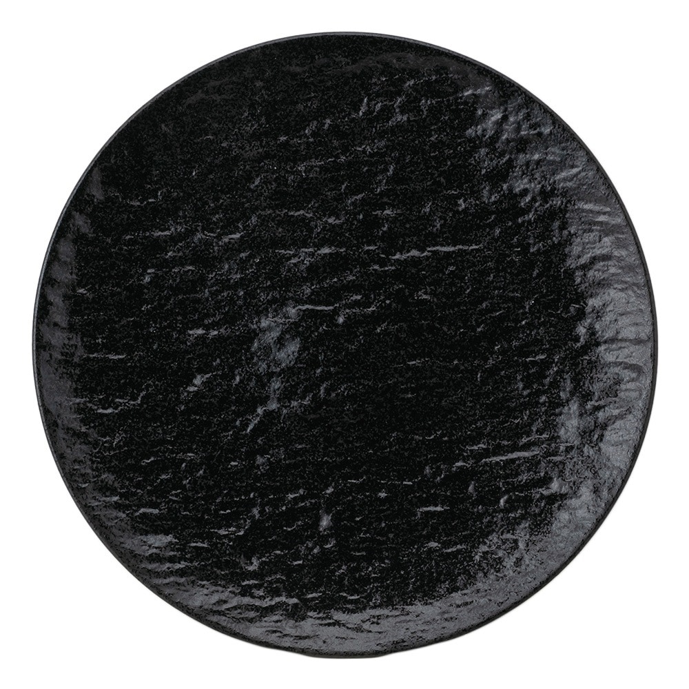 【YAMATSU STANDARD】28cm 大皿 メイン皿 ディナー皿 丸皿 プレート 皿 白 黒 ホワイト ブラック おしゃれ 収納 カフェ食器 シンプル 美濃焼 磁器 ポーセラーツ BPAフリー ギフト 業務用 軽い 日本製