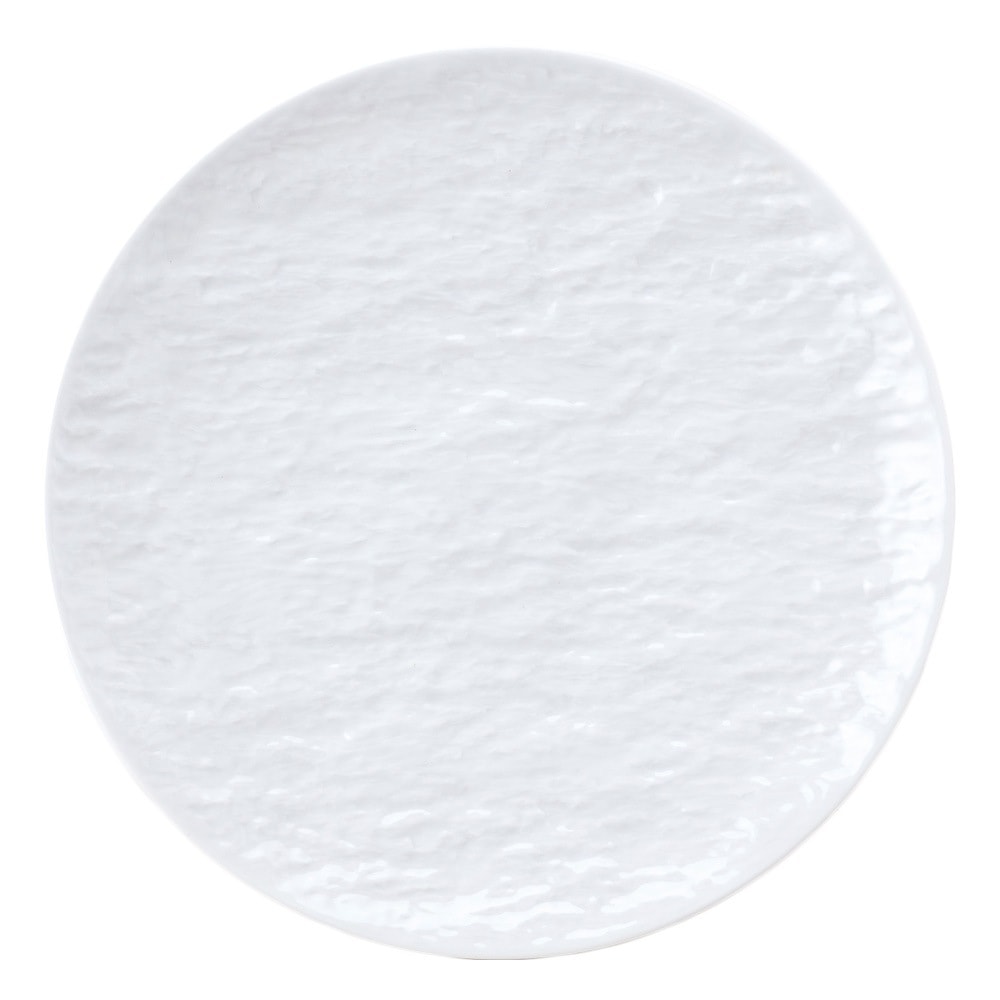 【YAMATSU STANDARD】28cm 大皿 メイン皿 ディナー皿 丸皿 プレート 皿 白 黒 ホワイト ブラック おしゃれ 収納 カフェ食器 シンプル 美濃焼 磁器 ポーセラーツ BPAフリー ギフト 業務用 軽い 日本製