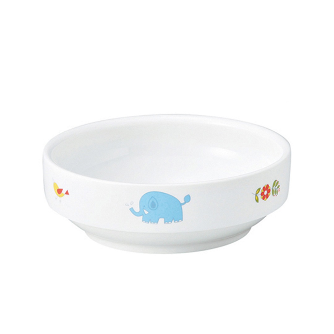 12.5cm すくいやすい食器 強化磁器【さふぁり】