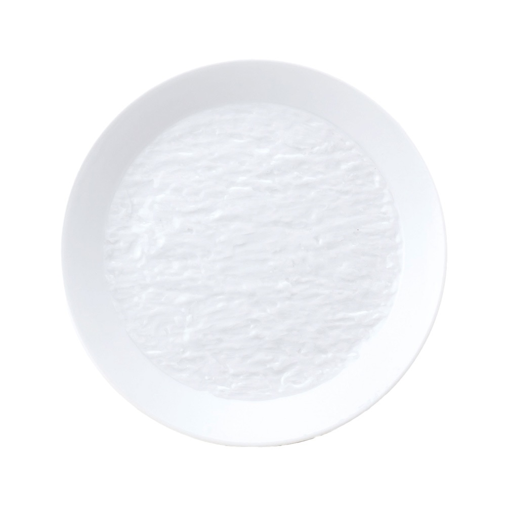 【YAMATSU STANDARD】19cm 中皿 平皿 取り皿 ミート皿 シンプル 丸皿 プレート 皿 白 黒 ホワイト ブラック おしゃれ 収納 カフェ食器 シンプル 美濃焼 磁器 ポーセラーツ BPAフリー ギフト 業務用 軽い 日本製