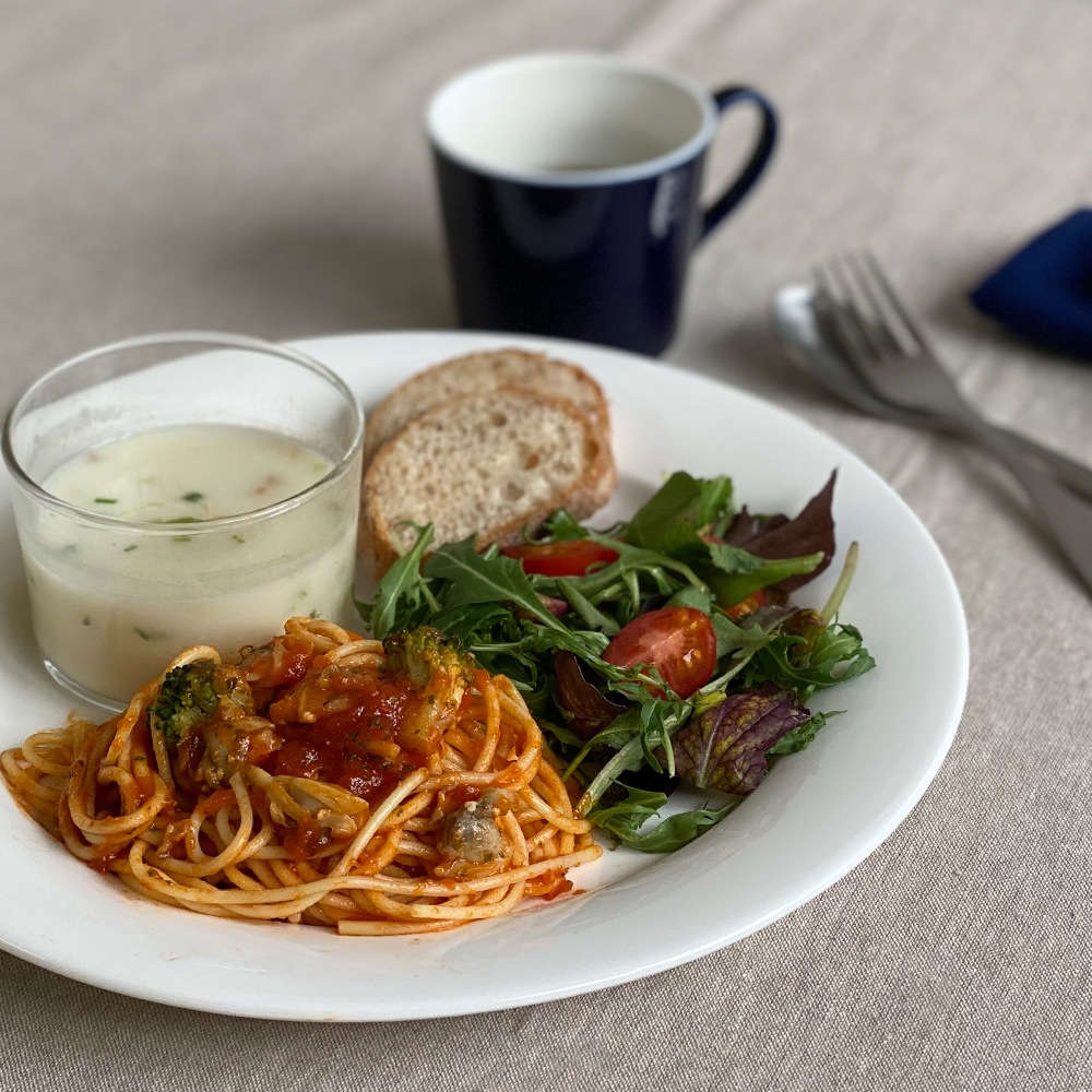 強化磁器 プレート 2枚セット 26cmリムプレート