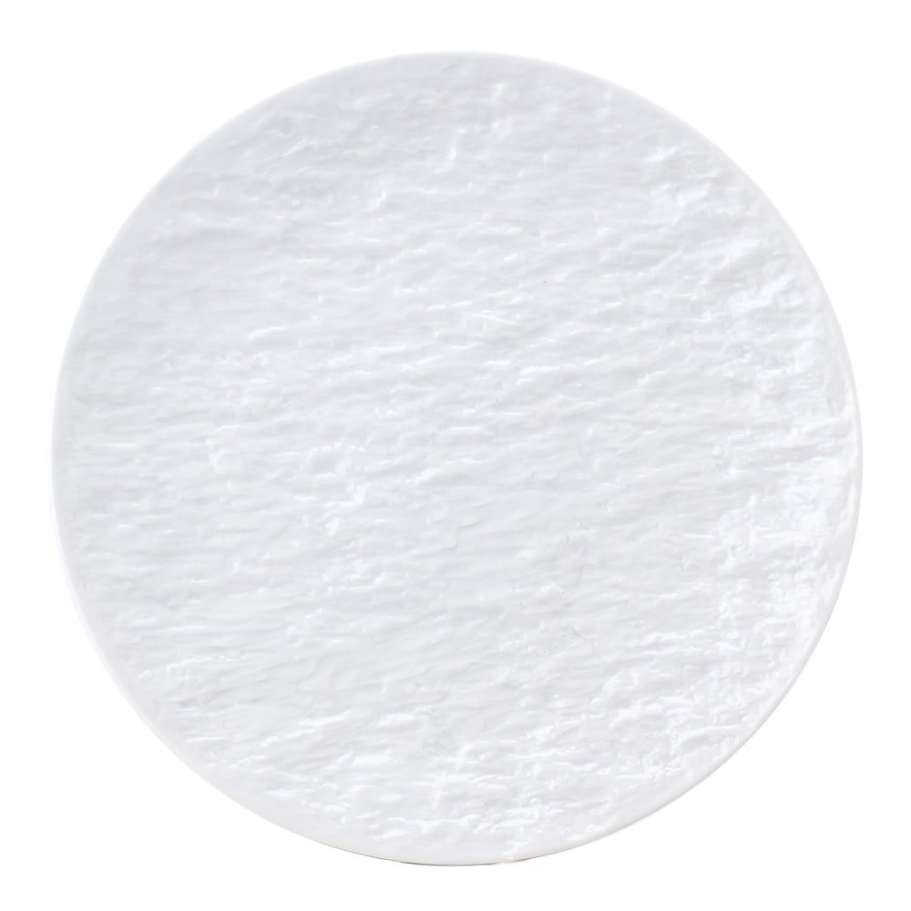 【YAMATSU STANDARD】24cm 中皿 ミート皿 ワンプレート カレー パスタ シンプル 丸皿 プレート 皿 白 黒 ホワイト ブラック おしゃれ 収納 カフェ食器 シンプル 美濃焼 磁器 ポーセラーツ BPAフリー ギフト 業務用 軽い 日本製