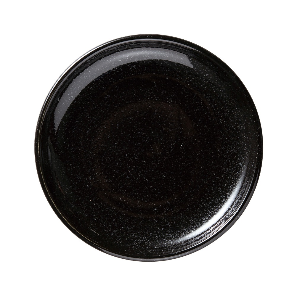 【YAMATSU STANDARD】【 ユーラシア 丸皿 黒御影 】 28cm 27cm 24cm 21cm 19cm 17cm 14cm 12cm 皿
