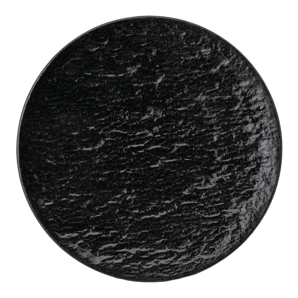 【YAMATSU STANDARD】22cm 中皿 ミート皿 ワンプレート カレー パスタ シンプル 丸皿 プレート 皿 白 黒 ホワイト ブラック おしゃれ 収納 カフェ食器 シンプル 美濃焼 磁器 ポーセラーツ BPAフリー ギフト 業務用 軽い 日本製